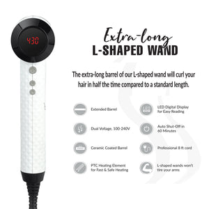 L-Wand with Extended 1" Barrel
